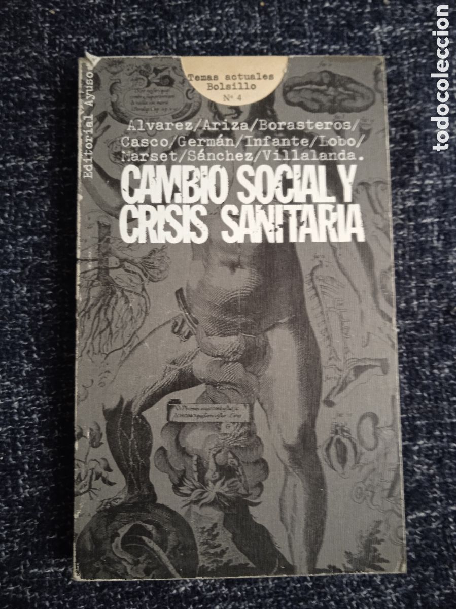 Libros de segunda mano: CAMBIO SOCIAL Y CRISIS SANITARIA. -ED. EDITORIAL AYUSO.