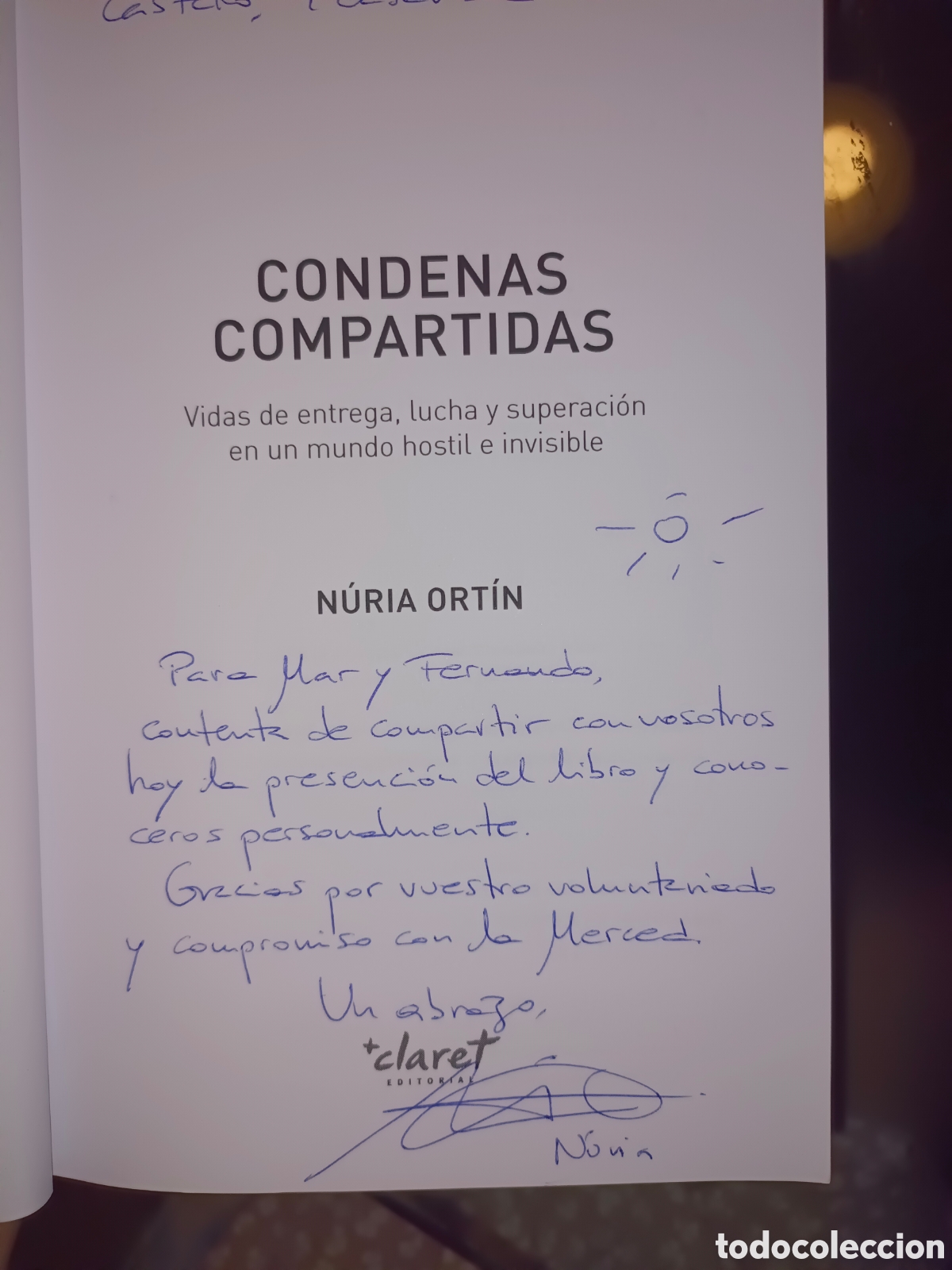 Libros de segunda mano: Condenas Compartidas - Foto 3