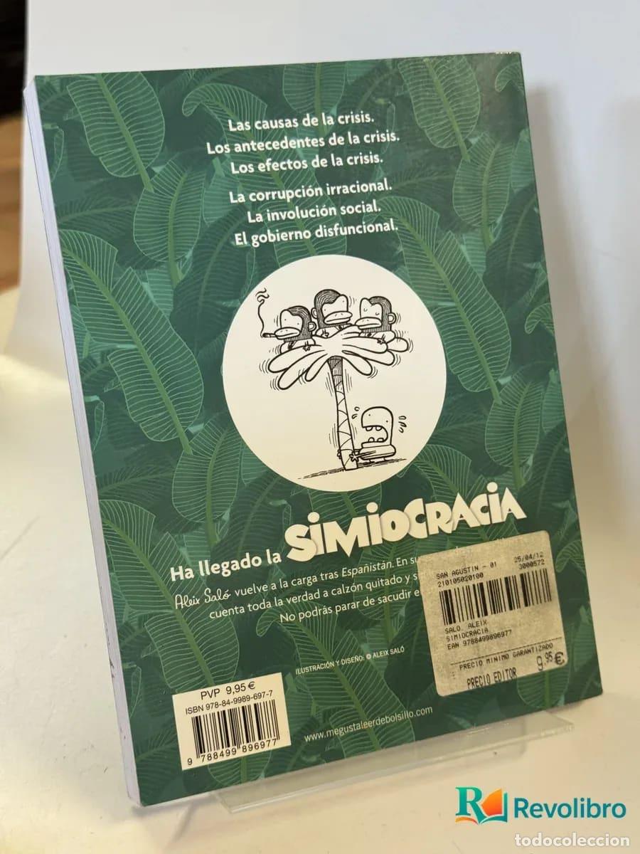 Libros de segunda mano: Simiocracia - Aleix Sal&oacute; - Foto 2