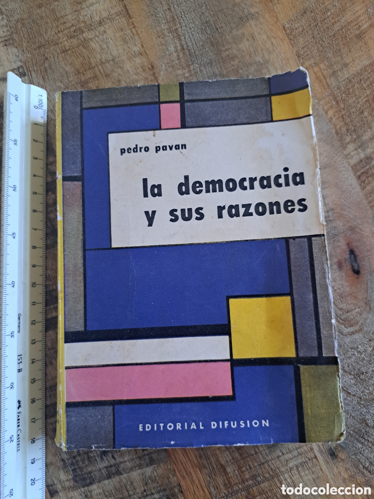 Libros de segunda mano: Jml Pedro Pavan. La democracia y sus razones. Editorial difusion.