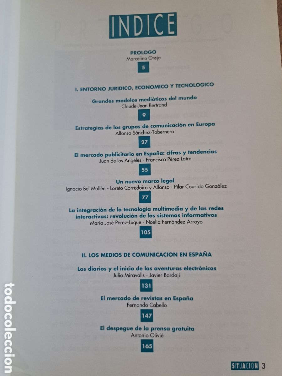 Libros de segunda mano: Jml La industria de la comunicacion. Situacion 1995. Bbva. - Foto 6