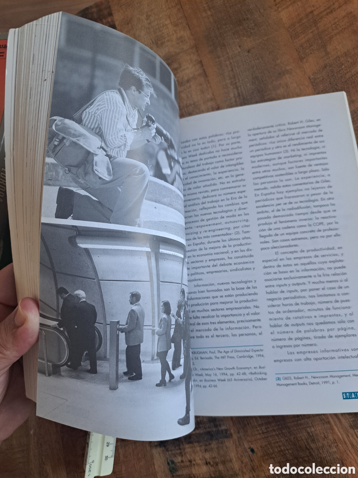 Libros de segunda mano: Jml La industria de la comunicacion. Situacion 1995. Bbva. - Foto 9