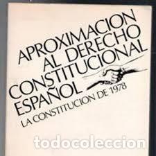 Libros de segunda mano: Aproximaci&oacute;n al Derecho Constitucional Espa&ntilde;ol: La Constituci&oacute;n de 1978 - Manuel Mart&iacute;nez - Torres,