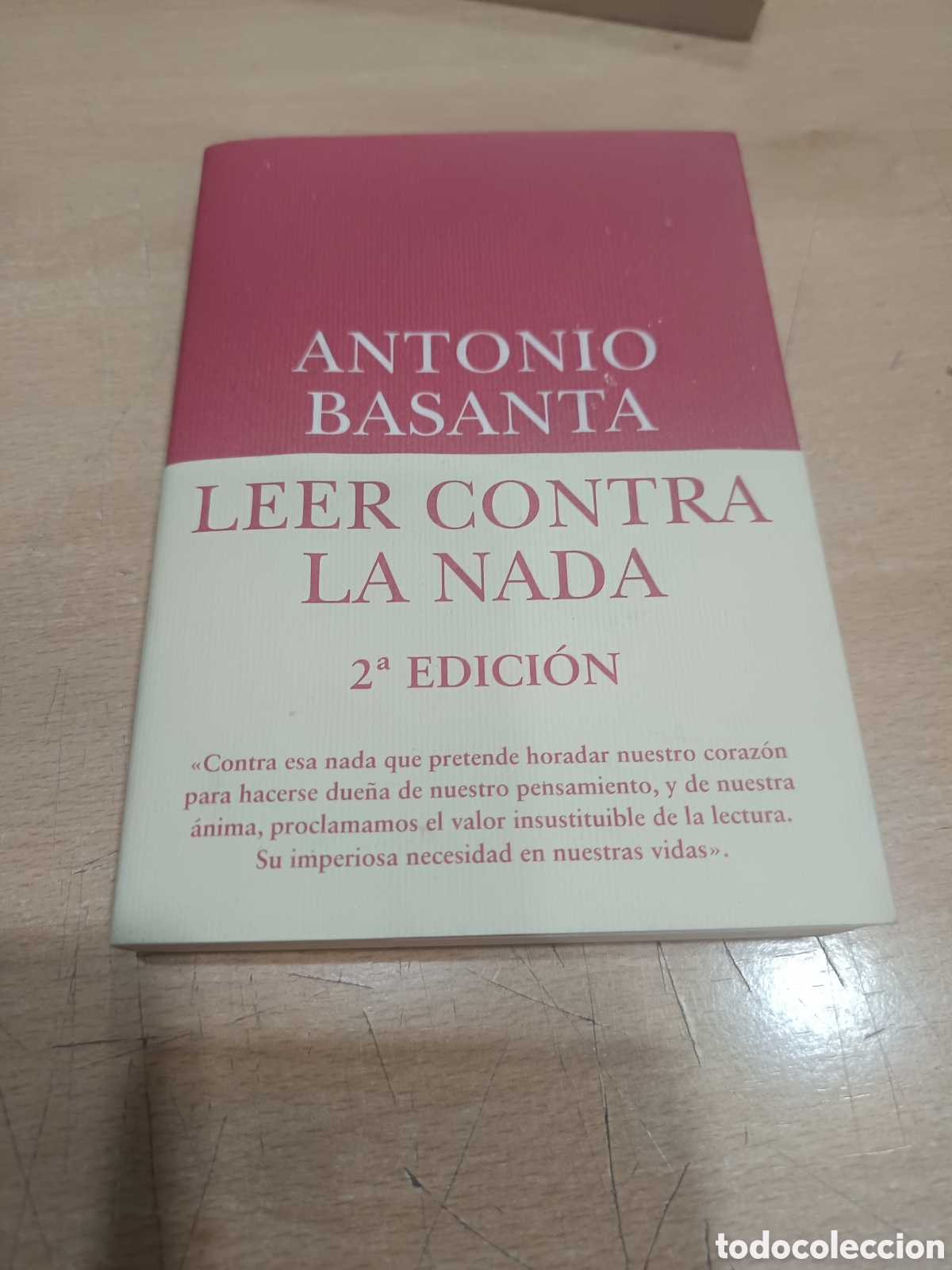 Libros de segunda mano: Leer conta la nada. Antonio Basanta