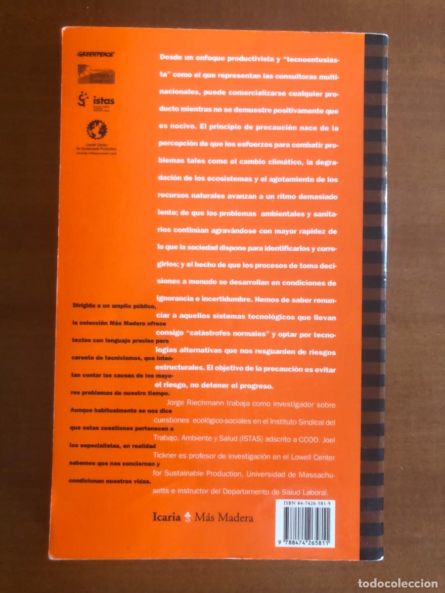 Libros de segunda mano: El principio de precauci&oacute;n - Foto 3