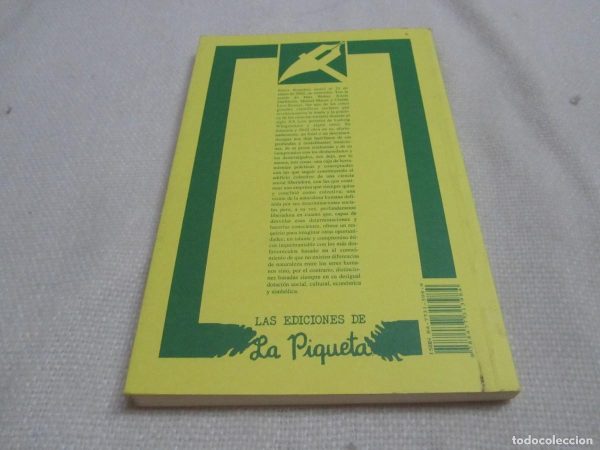 Libros de segunda mano: PIERRE BOURDIEU SOCIOLOGIA Y SUBVERSION, LIBRO DE JOAQUIN RODRIGUEZ LOPEZ - Foto 2