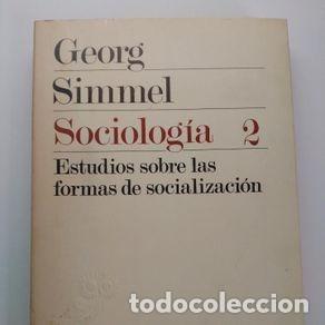 Libros de segunda mano: SOCIOLOGIA 2 - GEORG SIMMEL