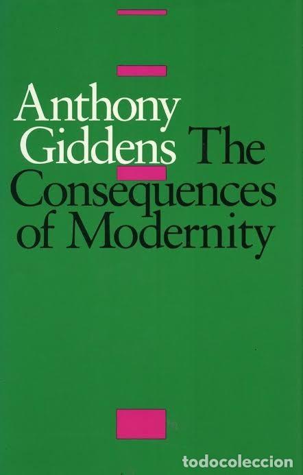 Libros de segunda mano: Anthony Giddens - The Consequences of Modernity - Foto 1