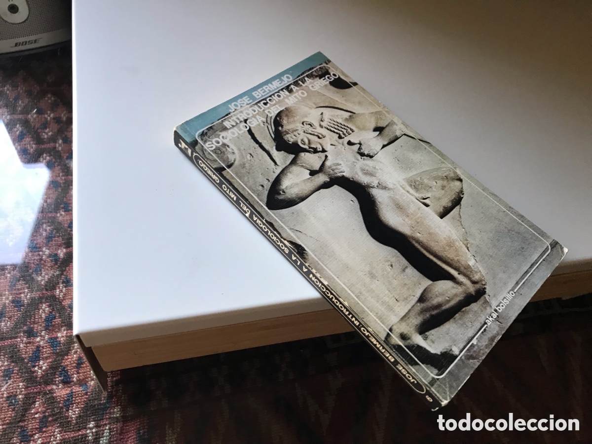 Libros de segunda mano: Introducci&oacute;n a la sociolog&iacute;a del mito griego. Jos&eacute; Bermejo. Akal bolsillo n&ordm; 6