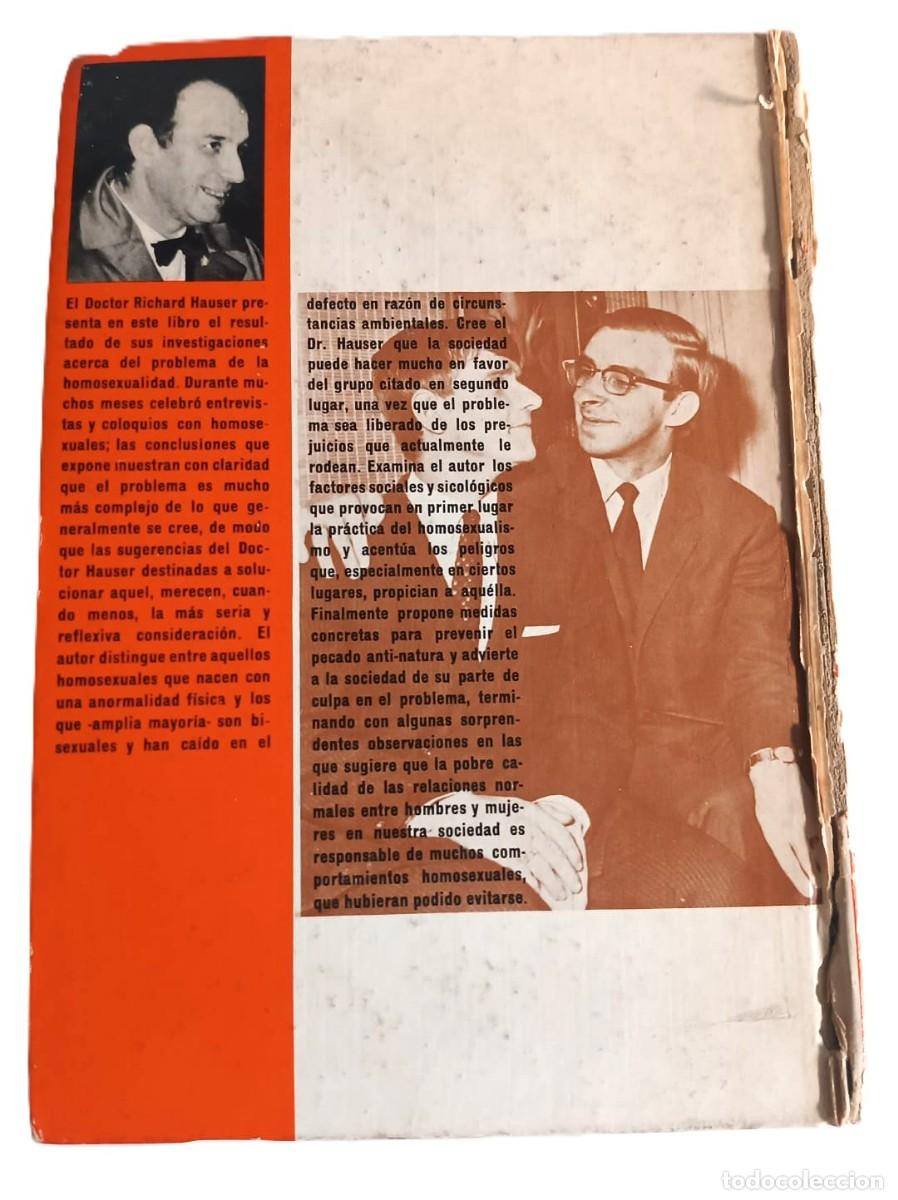 Libros de segunda mano: La sociedad homosexual, por Richard Hauser.