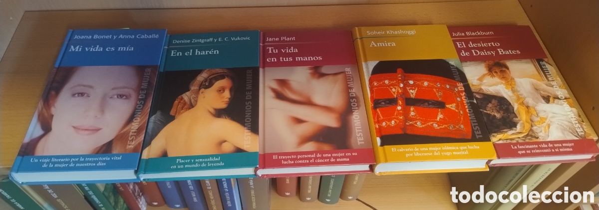 Libros de segunda mano: Lote 16 libros &mdash; Colecci&oacute;n Testimonios de mujer | RBA - Foto 2