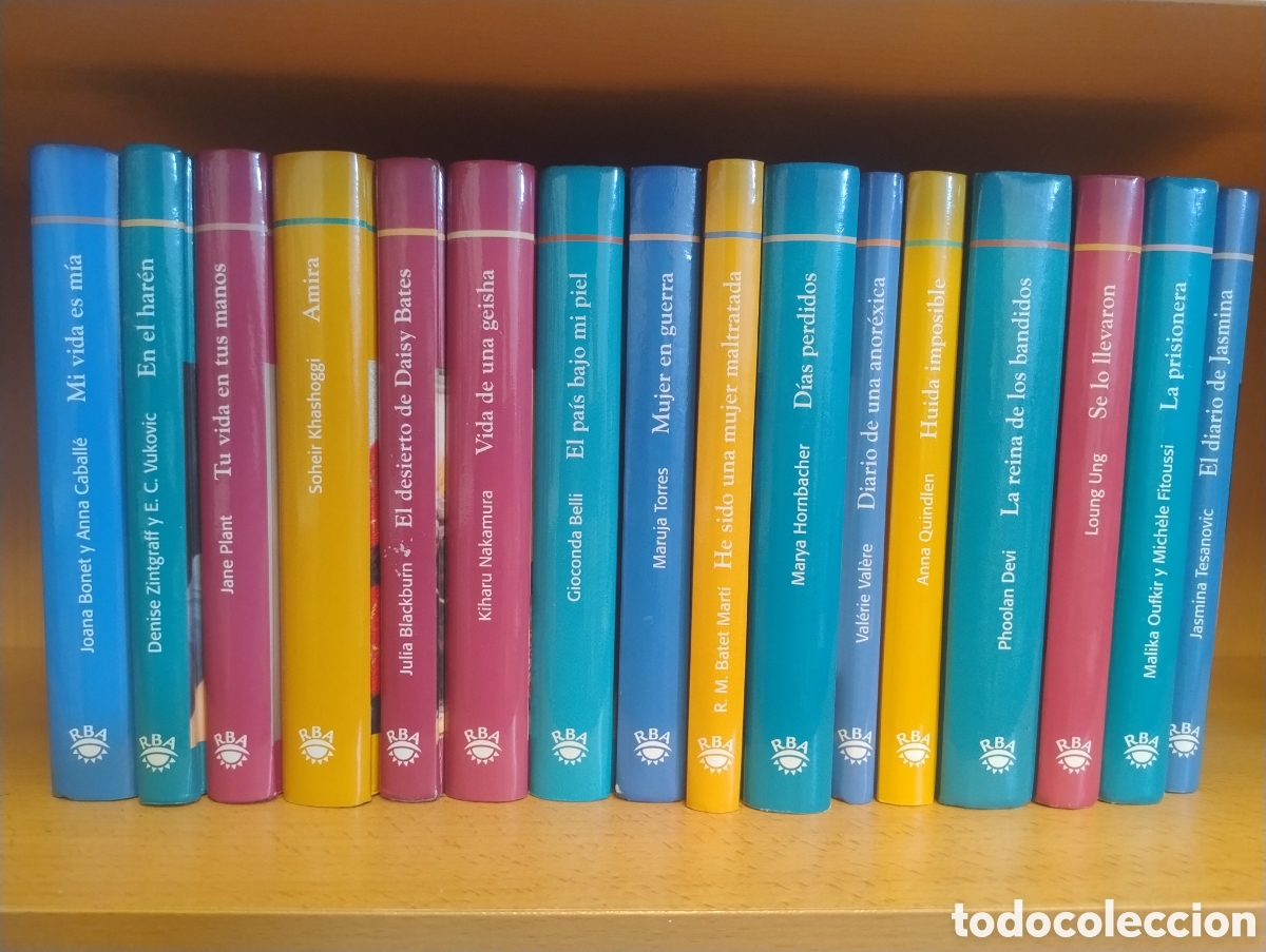 Libros de segunda mano: Lote 16 libros &mdash; Colecci&oacute;n Testimonios de mujer | RBA