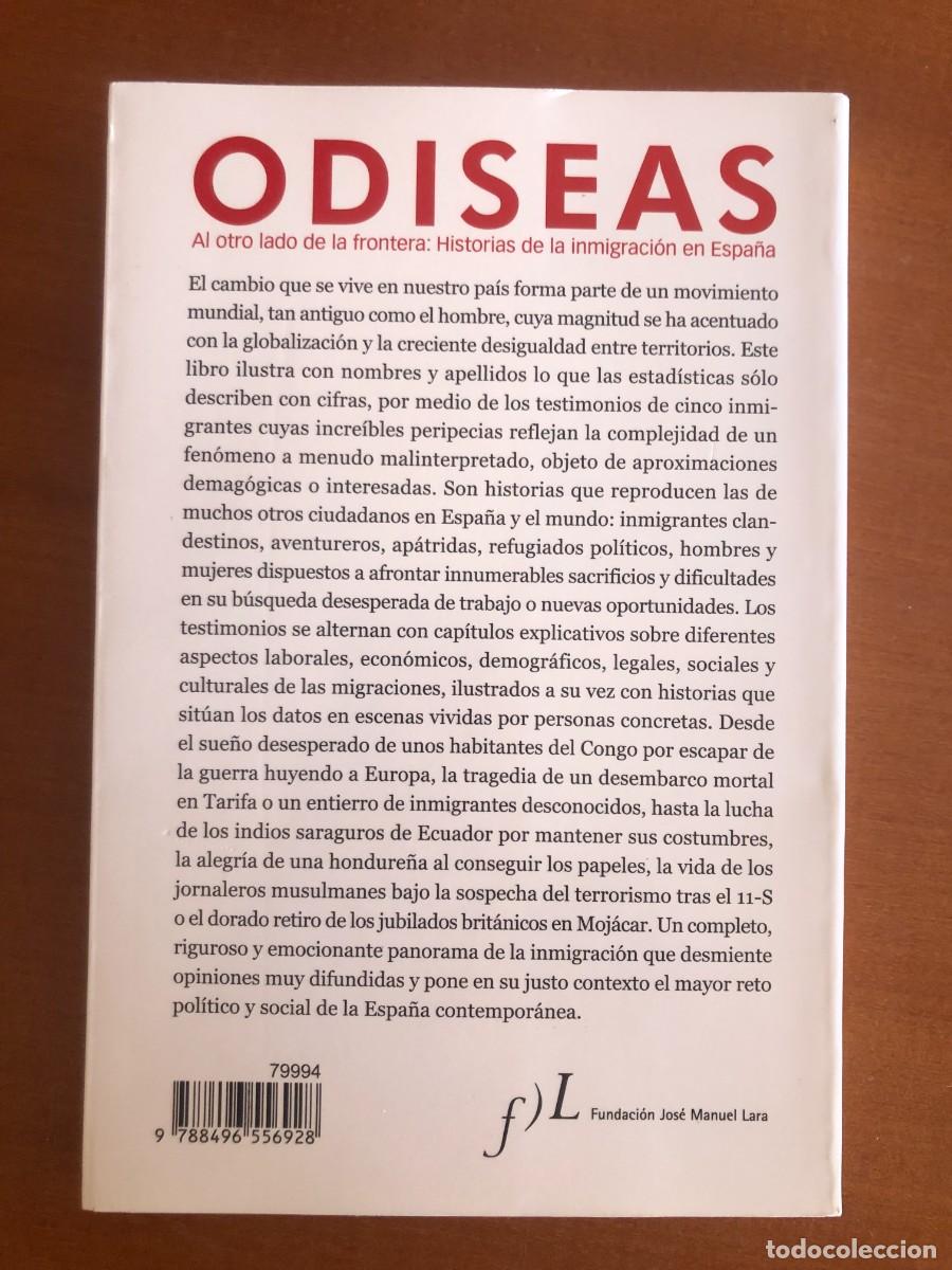 Libros de segunda mano: Odiseas. Eduardo del Campo - Foto 3