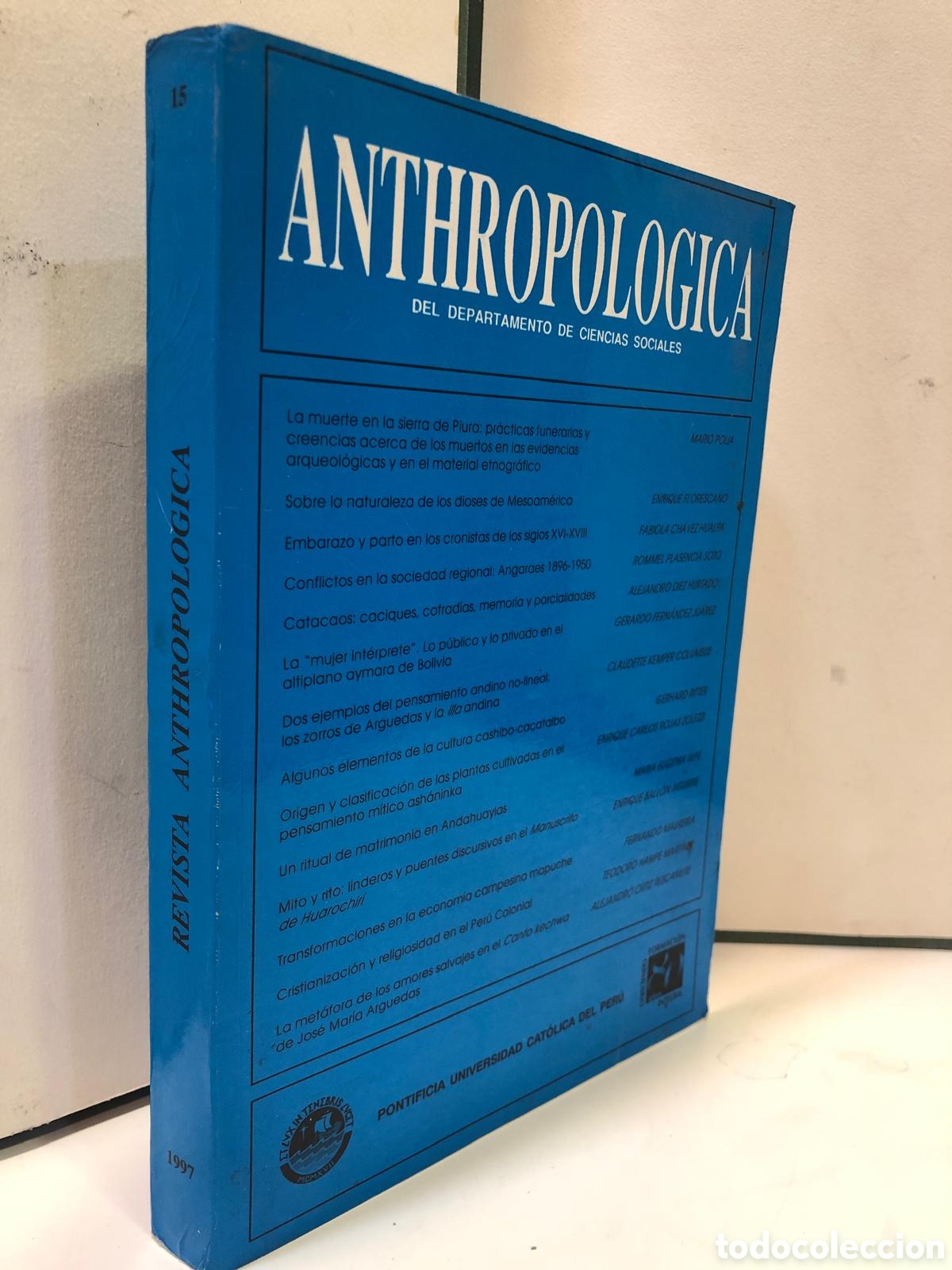 Libri di seconda mano: Revista Anthropologica delDepartamento de Ciencias Sociales - N&uacute;m. 15, 1997