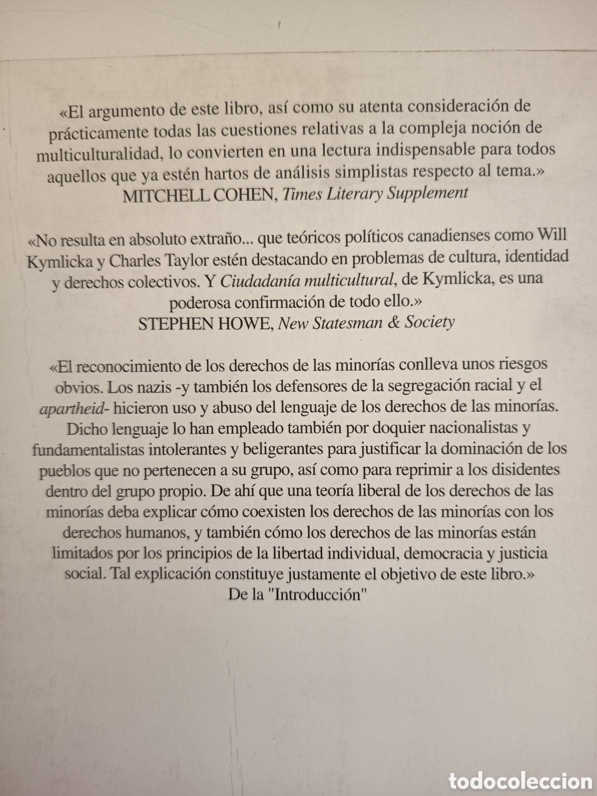 Libros de segunda mano: Ciudadan&iacute;a multicultural - Foto 2