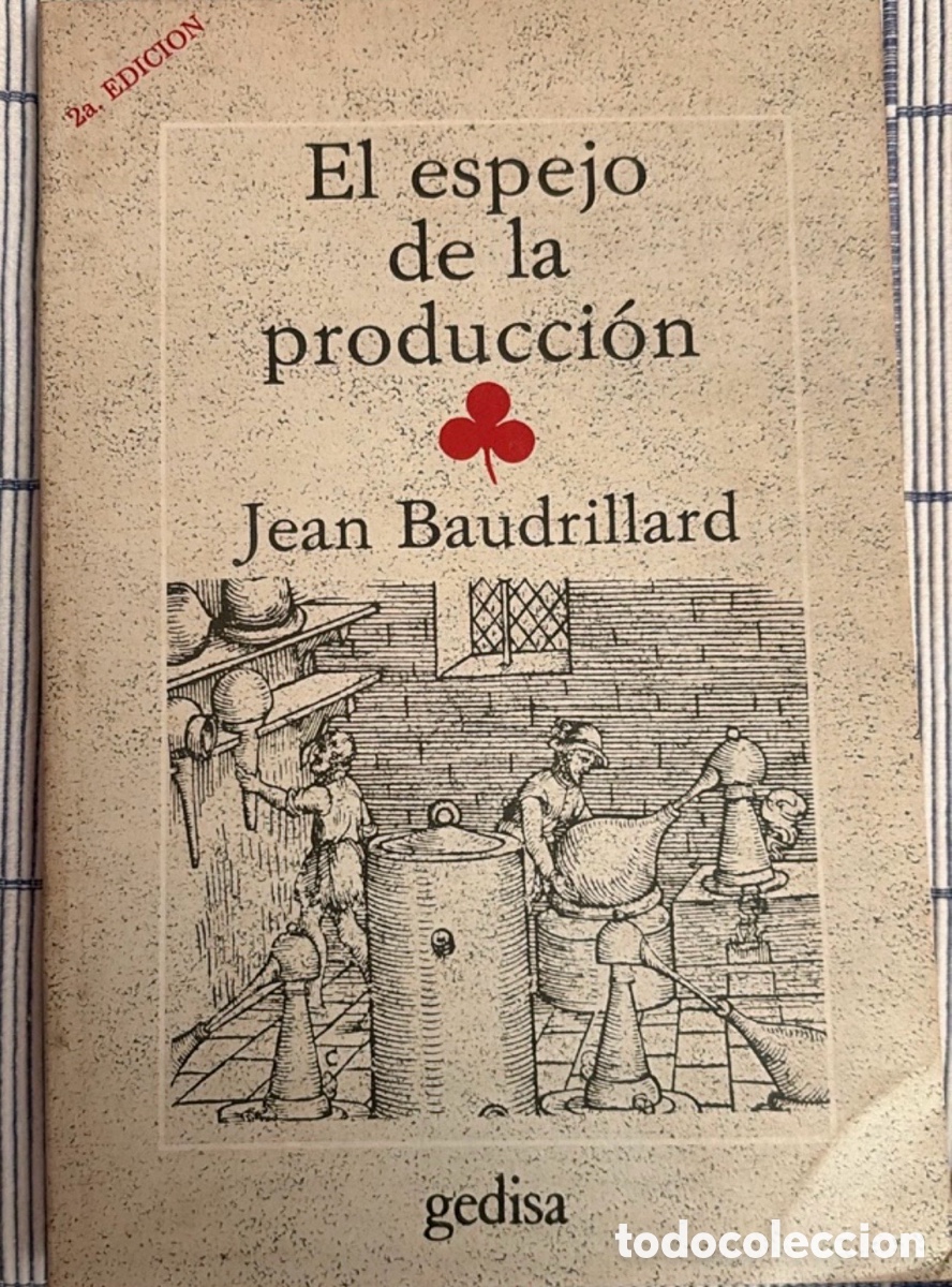 Libri di seconda mano: EL ESPEJO DE LA PRODUCCION. Jean Baudrillard