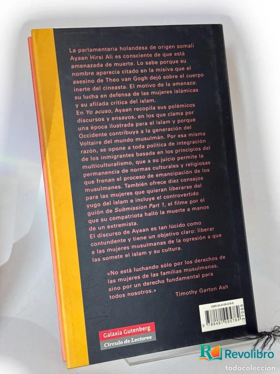 Libros de segunda mano: Yo Acuso - Ayaan Hirsi Ali - Foto 2