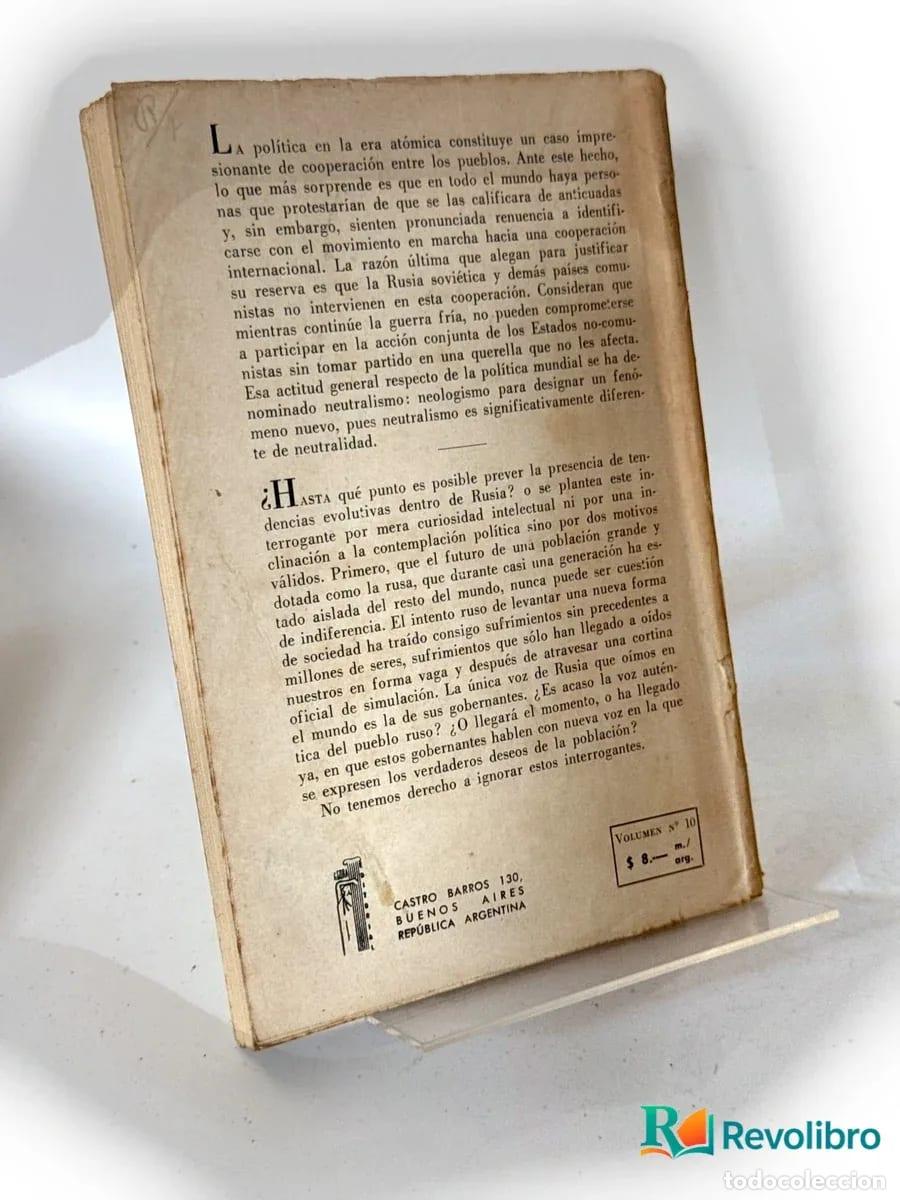 Libros de segunda mano: Neutralismo - Denis Healey, Leonard Schapiro - Foto 2