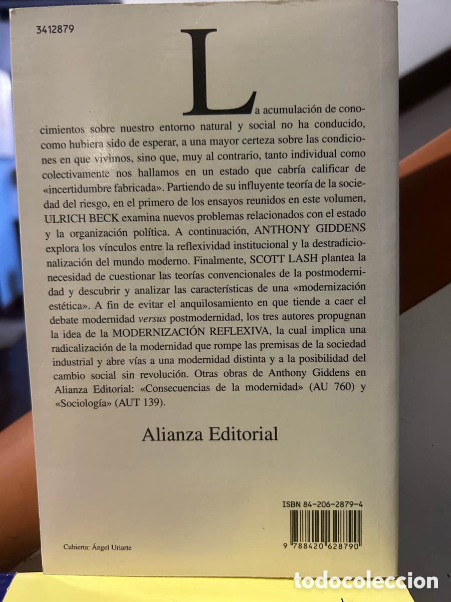 Libros de segunda mano: Modernizaci&oacute;n reflexiva - Foto 2