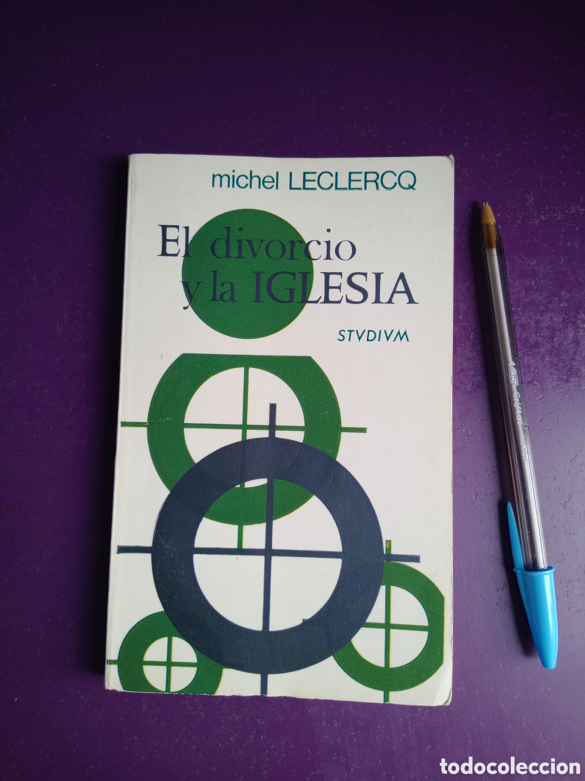Libros de segunda mano: MICHEL LECRERCQ - EL DIVORCIO Y LA IGLESIA - EDIT STUDIUM 1971 - TAPA BLANDA, 142 PAGS,