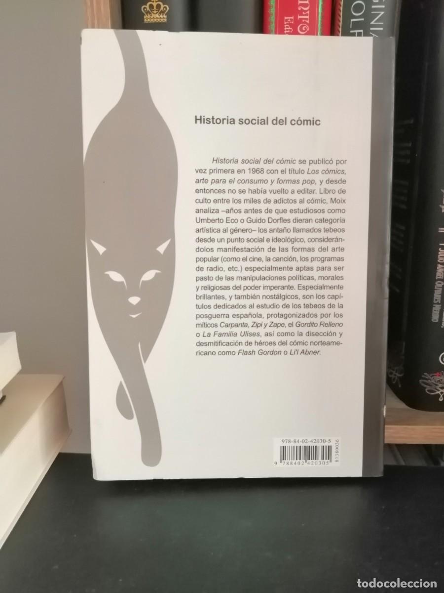 Libros de segunda mano: Historia social del c&oacute;mic. - Foto 2