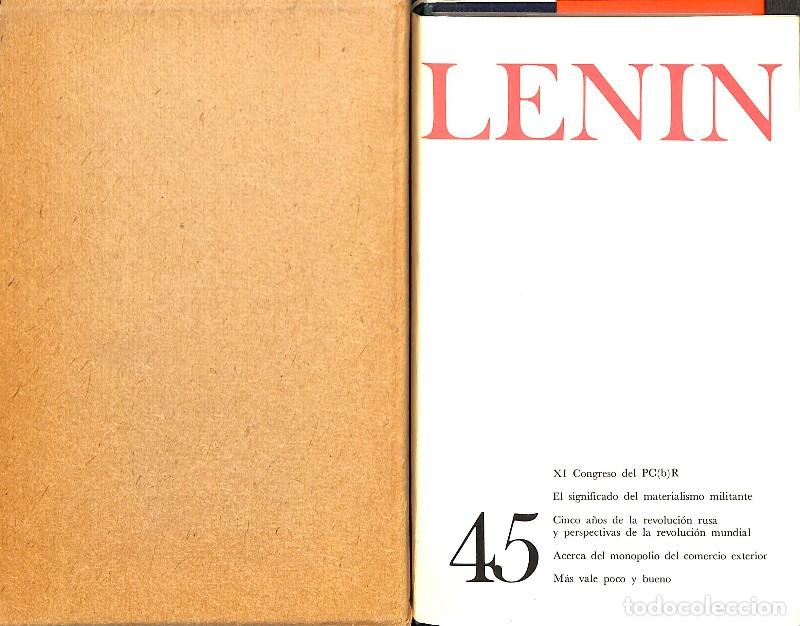 Libros de segunda mano: Obras Completas: Tomo 45 (1922-1923) - V. I. Lenin - Editorial Progreso - 1987, 1&ordf; ed. - Vol. 45