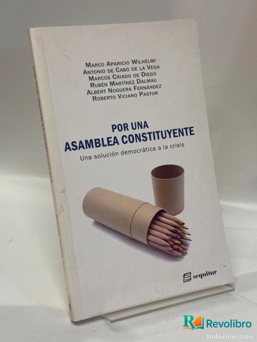 Libros de segunda mano: Por una asamblea constituyente - Marco Aparicio Wilhelmi, Antonio de Cabo de la Vega, Marcos Criado