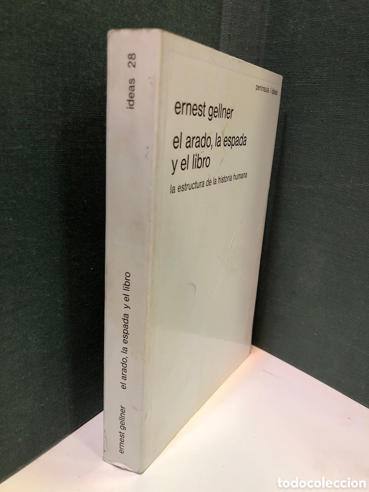 Libros de segunda mano: El arado, la espada y el libro. La estructura de la historia humana - Ernest Gellner