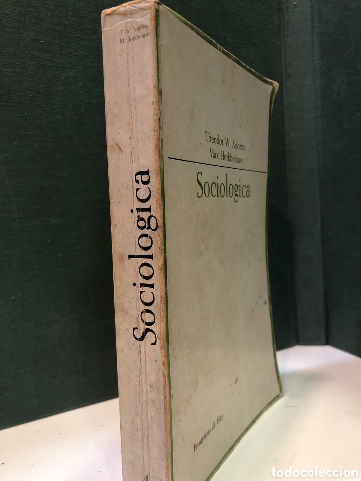Libros de segunda mano: Sociologica - Theodor W. Adorno y Max Horkheimer