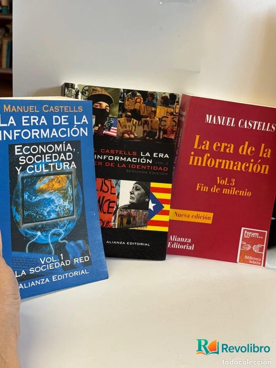 Libros de segunda mano: Lote La era de la informaci&oacute;n 3 libros - Manuel Castells