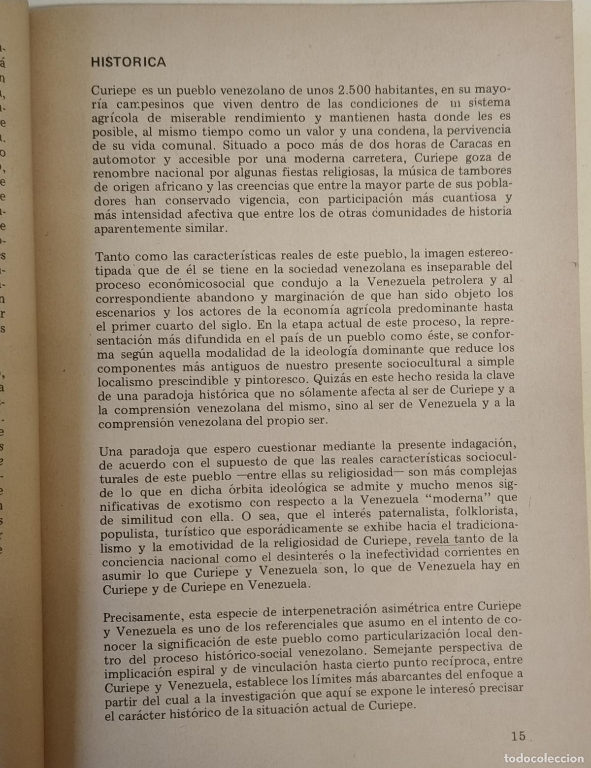 Libros de segunda mano: Alfredo Chacon - Curiepe - Foto 3