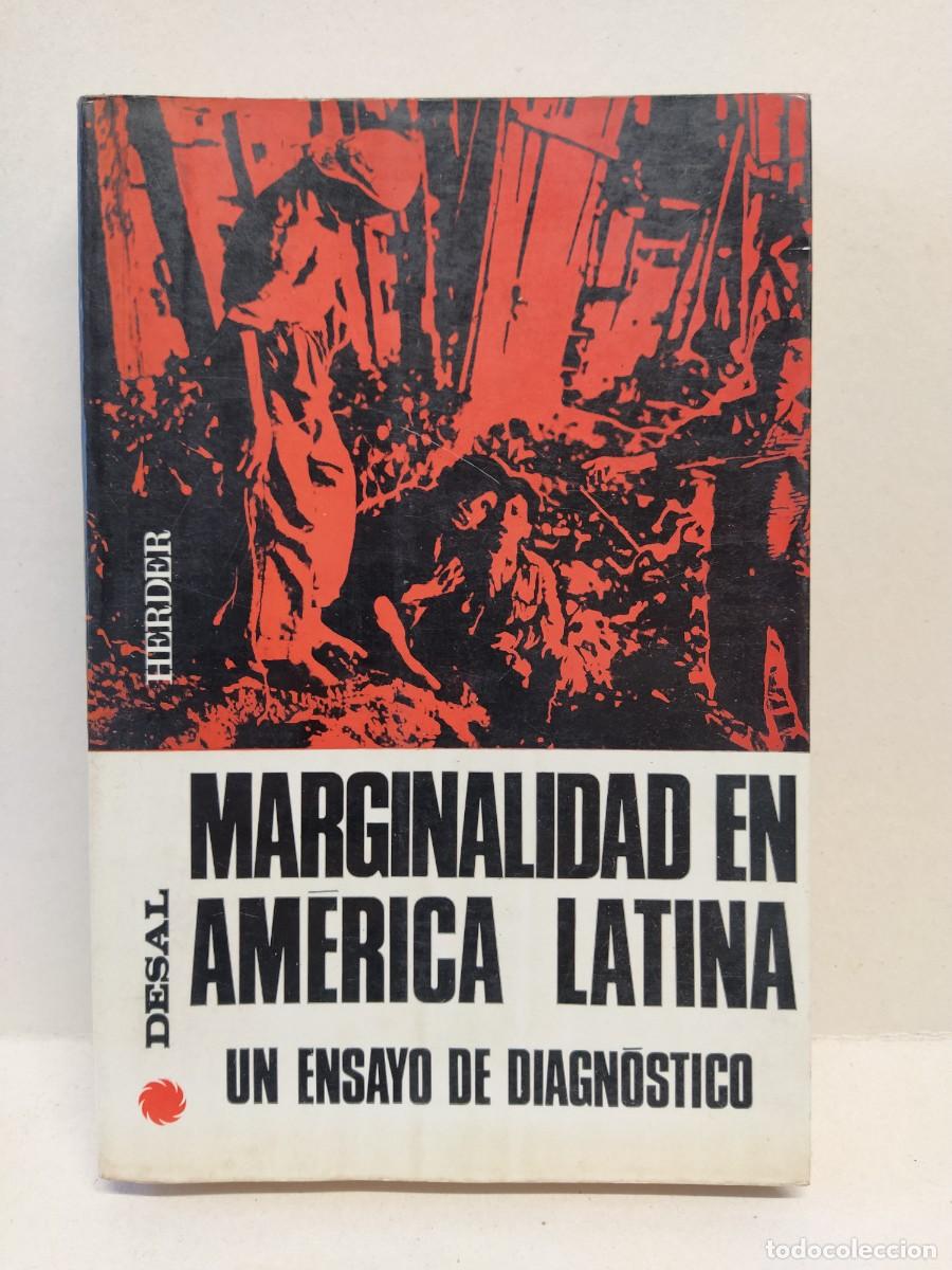Libros de segunda mano: Roger Vekemans - Marginalidad en Am&eacute;rica Latina: un ensayo de diagn&oacute;stico
