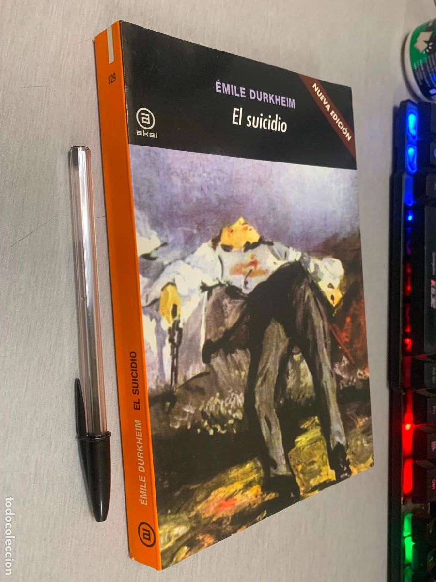 Libros de segunda mano: EL SUICIDIO / &Eacute;MILE DURKHEIM / AKAL 2012 - Foto 1