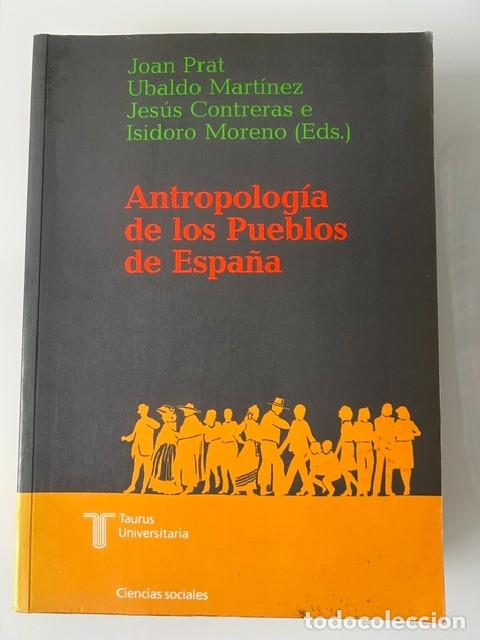 Libros de segunda mano: Antropolog&iacute;a del los pueblos de Espa&ntilde;a