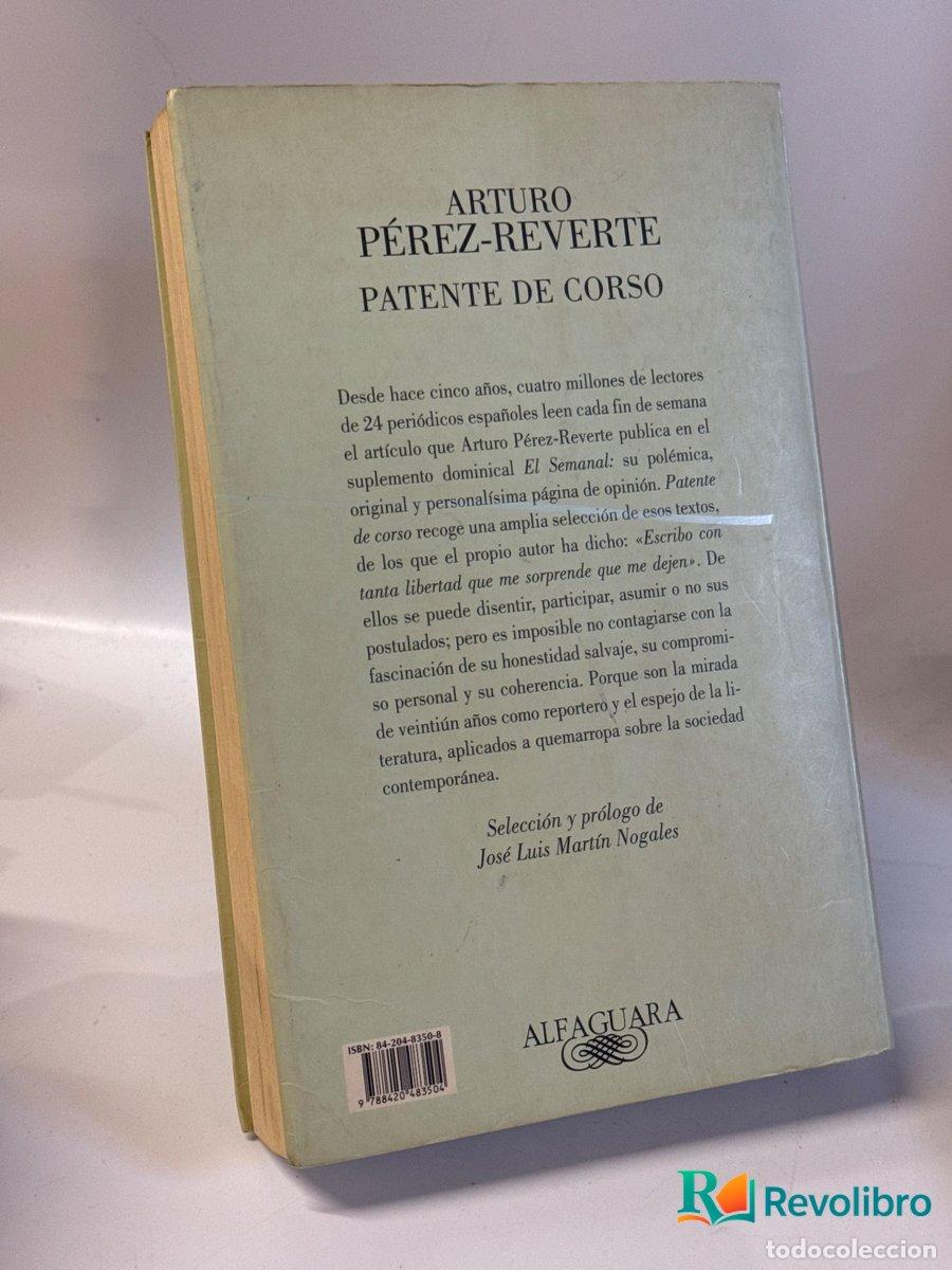 Libros de segunda mano: Patente de corso - Arturo P&eacute;rez-Reverte - Foto 2