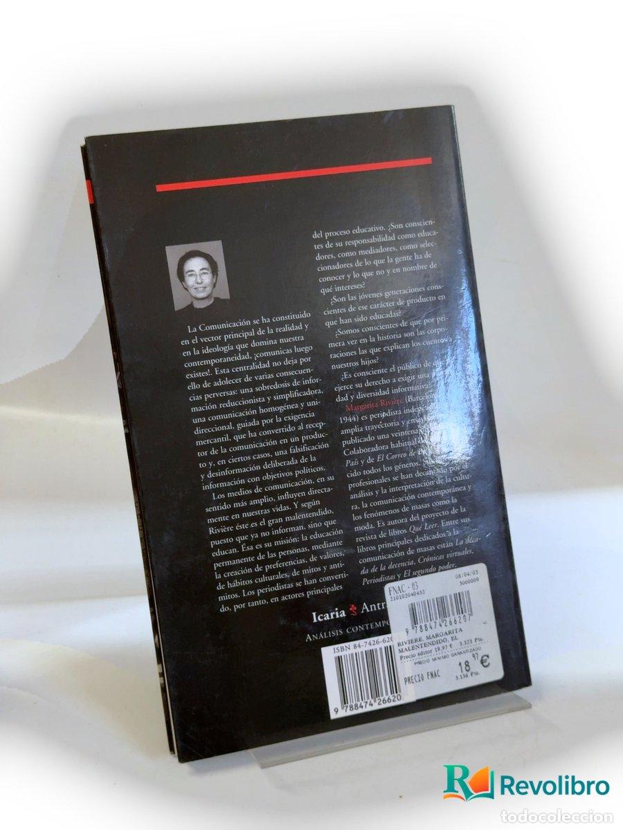 Libros de segunda mano: El malentendido - Margarita Rivi&egrave;re - Foto 2