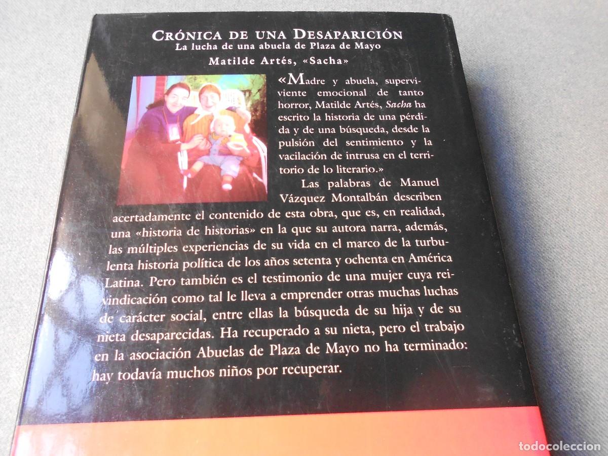 Libros de segunda mano: CRONICA DE UNA DESAPARICION. - Foto 8