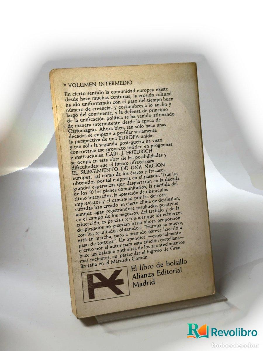 Libros de segunda mano: Europa - 1&ordf; edici&oacute;n - Carl Joachim Friedrich - Foto 2