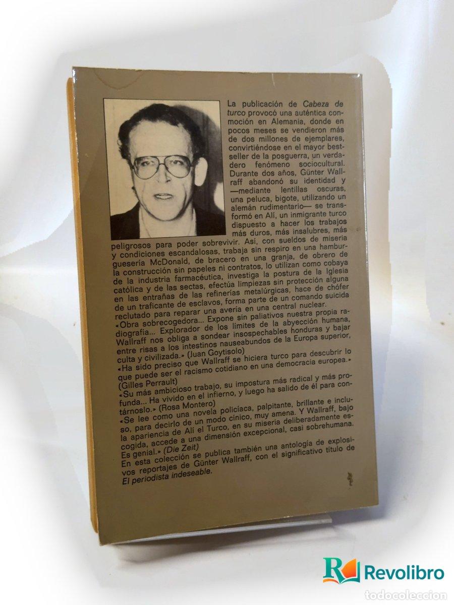 Libros de segunda mano: Cabeza de turco - G&uuml;nter Wallraff - Foto 2