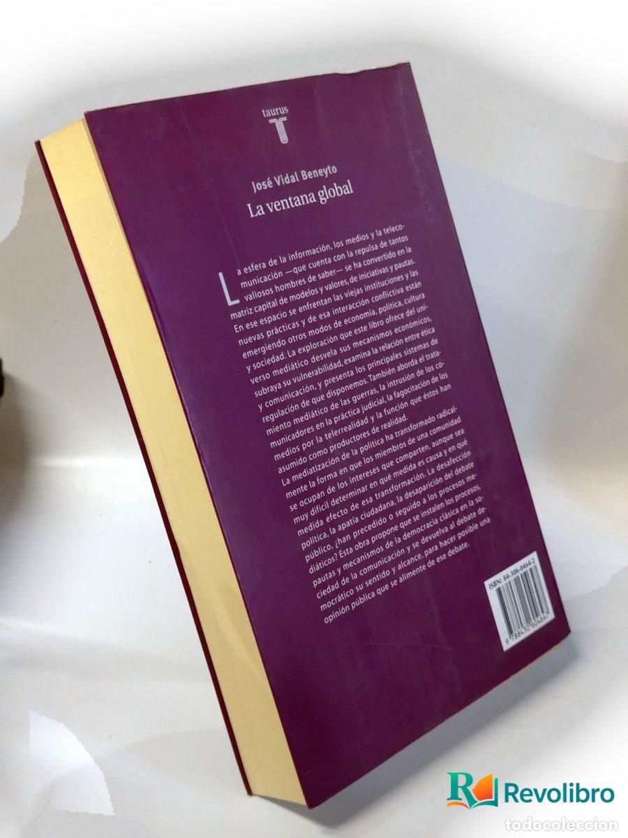 Libros de segunda mano: La ventana global - Jos&eacute; Vidal Beneyto - Foto 2