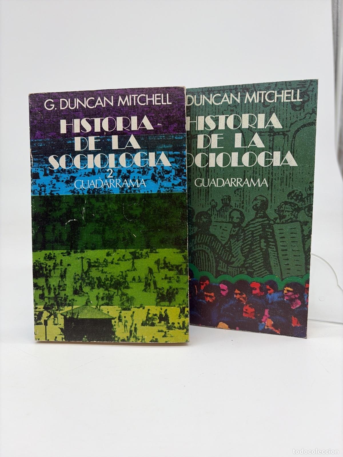 Libros de segunda mano: Historia de la sociologia 2 Tomos | G. Duncan Mitchell | Guadarrama