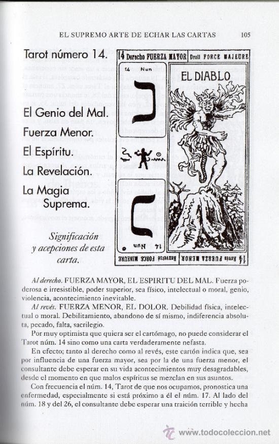 Tarot egipcio el supremo arte de echar las cartas - bondax