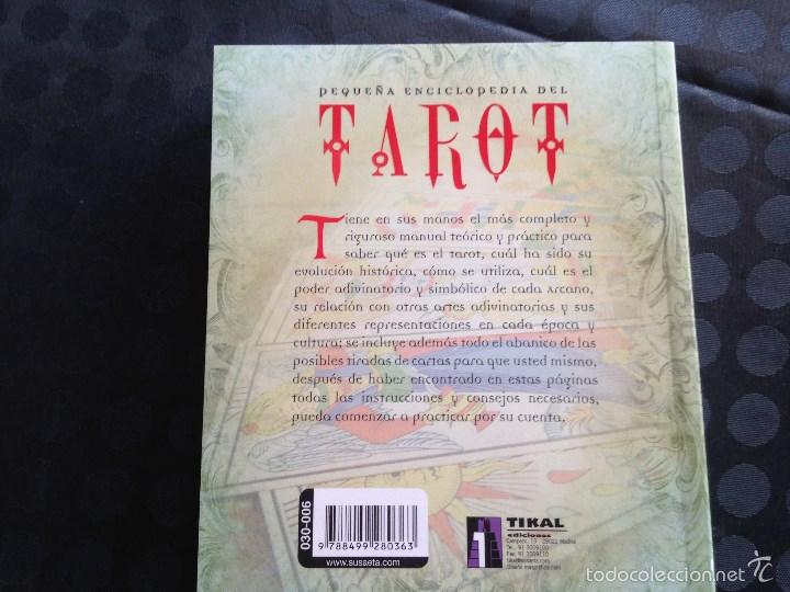 Libros de segunda mano: PEQUE&Ntilde;A ENCICLOPEDIA DEL TAROT. - Foto 2