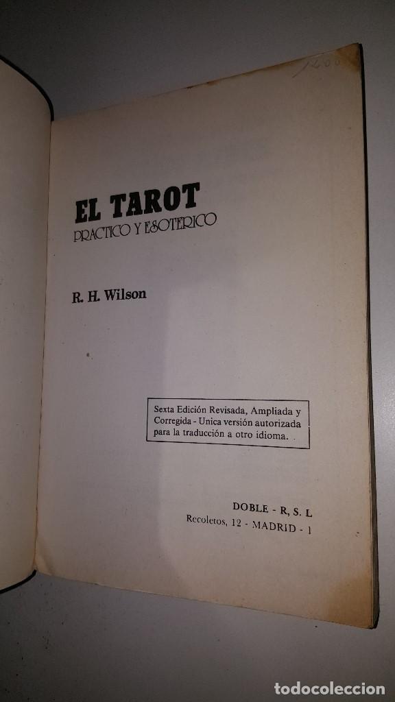 Libros de segunda mano: EL TAROT - 1984 - Foto 2