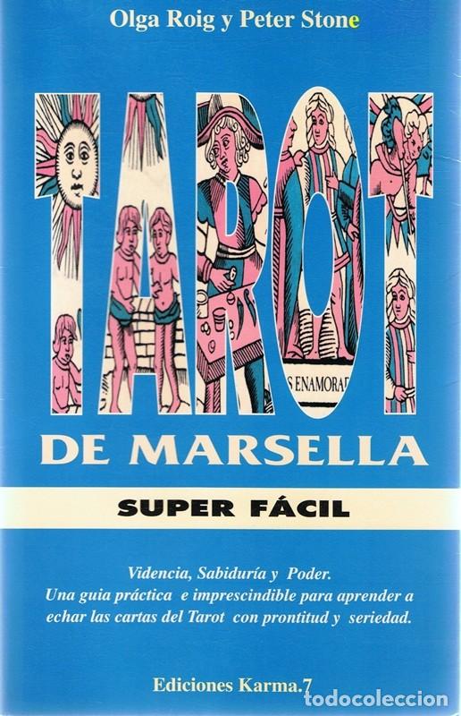 Libros de segunda mano: TAROT DE MARSELLA OLGA ROIG Y PETER STONE - Foto 1