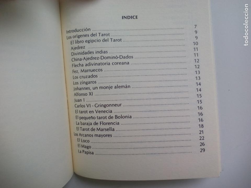 Libros de segunda mano: El tarot, RENE FLEURY, 1995 - Foto 2