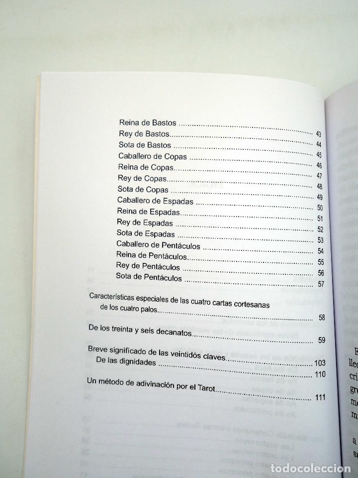 Libros de segunda mano: ADIVINACIÓN POR EL TAROT (Aleister Crowley) Orix, 2011 - Foto 3 - 283213443