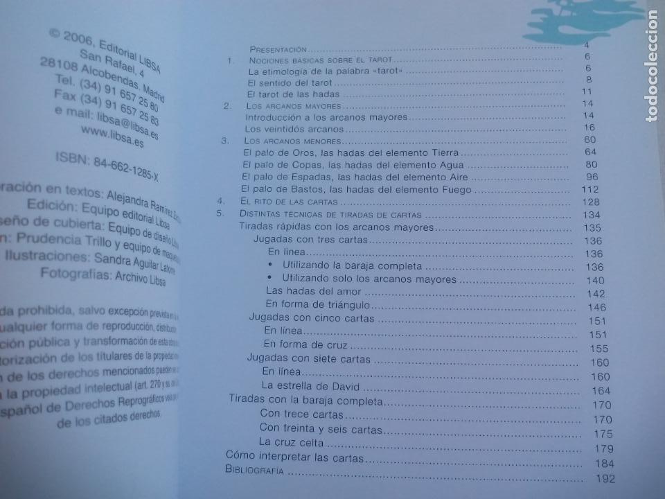 Libros de segunda mano: TAROT DE LAS HADAS. SANDRA RAMIREZ. T&Eacute;CNICAS MILENARIAS. LIBSA 2006. ALEJANDRA RAMIREZ - Foto 2