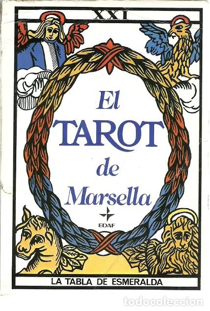 Libros de segunda mano: EL TAROT DE MARSELLA LA TABLA DE ESMERALDA EDAF - Foto 1