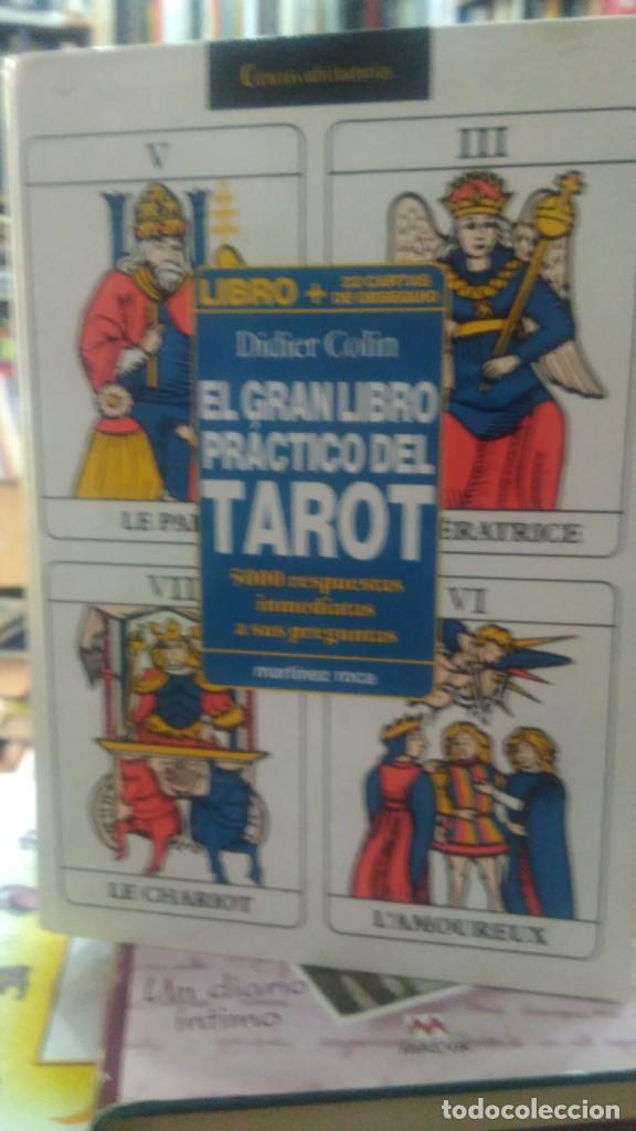 Libros de segunda mano: EL GRAN LIBRO PRACTICO DEL TAROT  DIDIER COLIN , EDT MARTINEZ ROCA - Foto 1